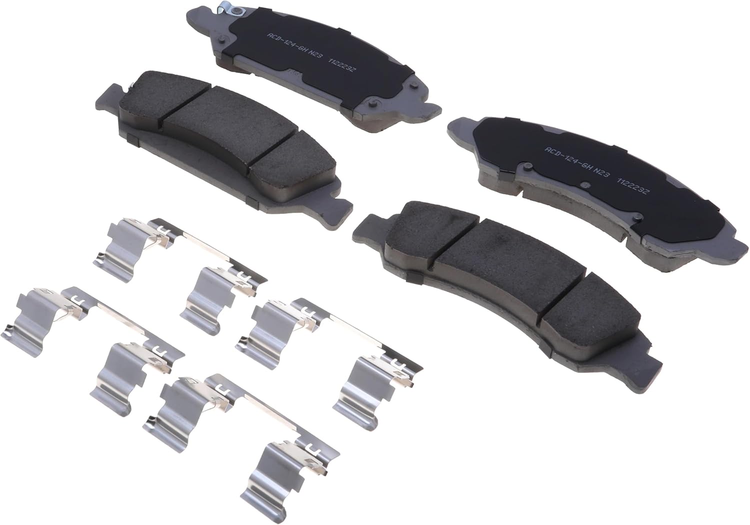 ACDelco Silver 14D1367CHF1 (19469652) Front Disc Brake Pad