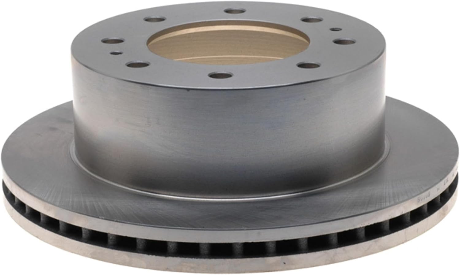 ACDelco Silver Rear Brake Rotor 18A2805A | GM 88877684 Brake Rotors for Select Chevy Silverado, Chevrolet Suburban, GMC Sierra and more