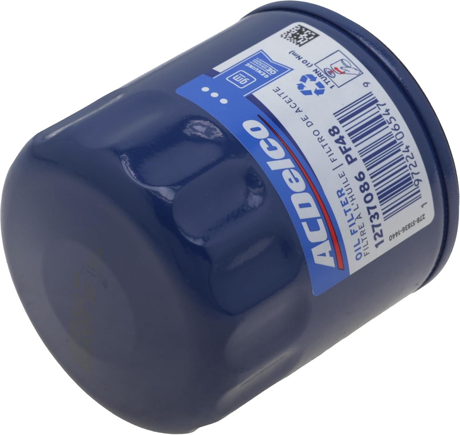ACDelco GM Original Equipment PF48 (12737086) Oil Filter