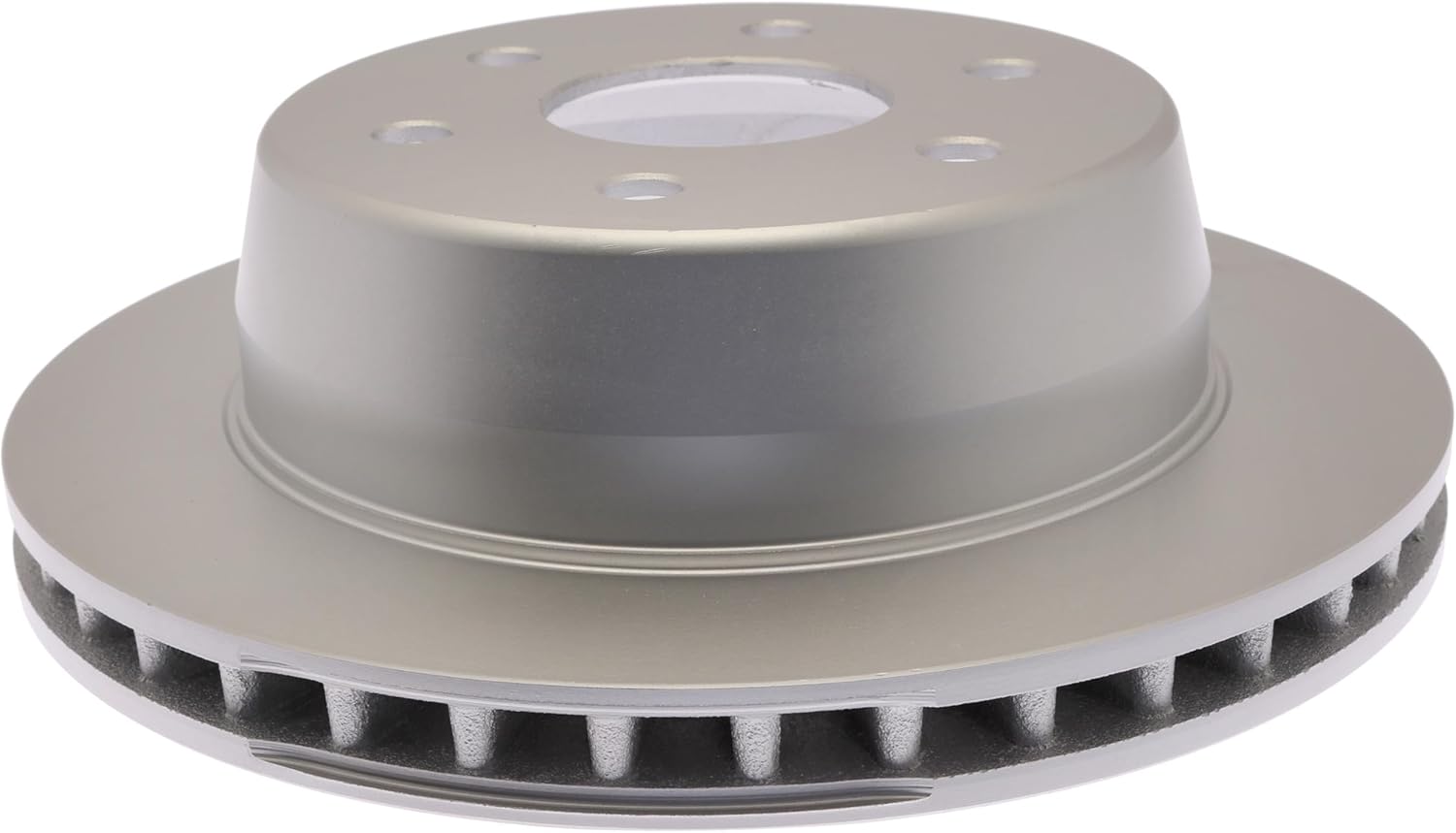 ACDelco Silver Coated Rear Brake Rotor 18A1412AC | GM 19327377 Brake Rotors for Select Cadillac, Chevy Silverado, Chevrolet Tahoe, GMC Sierra and more