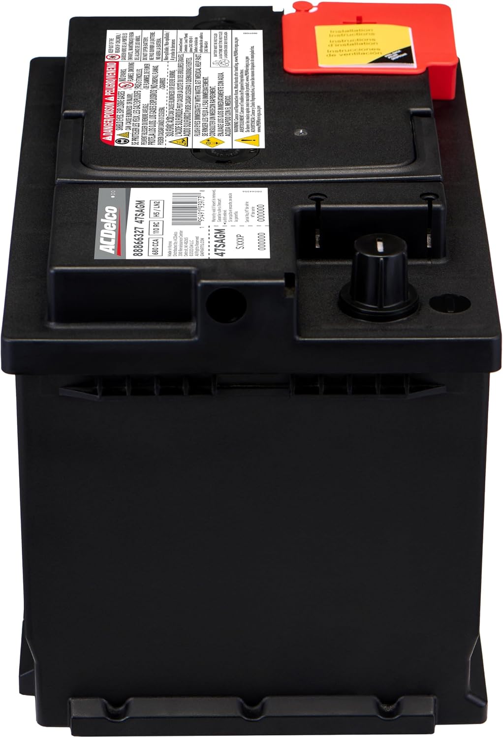 ACDelco Silver 47SAGM (88866327) 24 Month Warranty AGM BCI Group 47 Battery