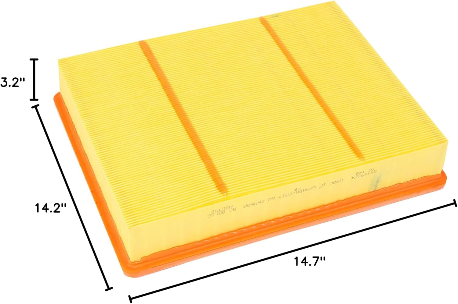 ACDelco GM Original Equipment A3218C (23349854) Air Filter