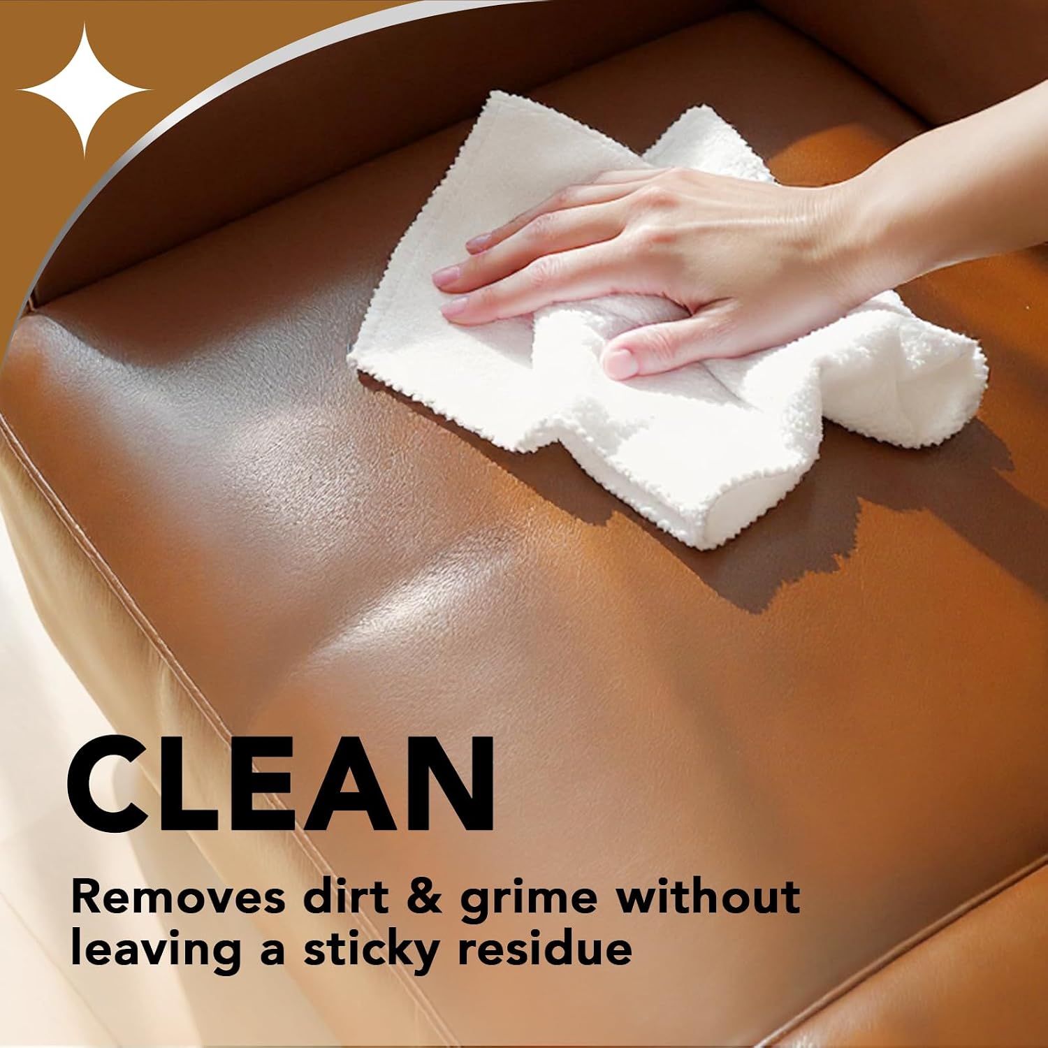 Weiman Leather Cleaner & Conditioner - Cleans, Restores & Protects Leather, UV Protection Prevent Cracking & Fading, Auto, Sofas, Shoes, Bags & All Finished Leather Surfaces, 1 Pack, 12 Fl Oz