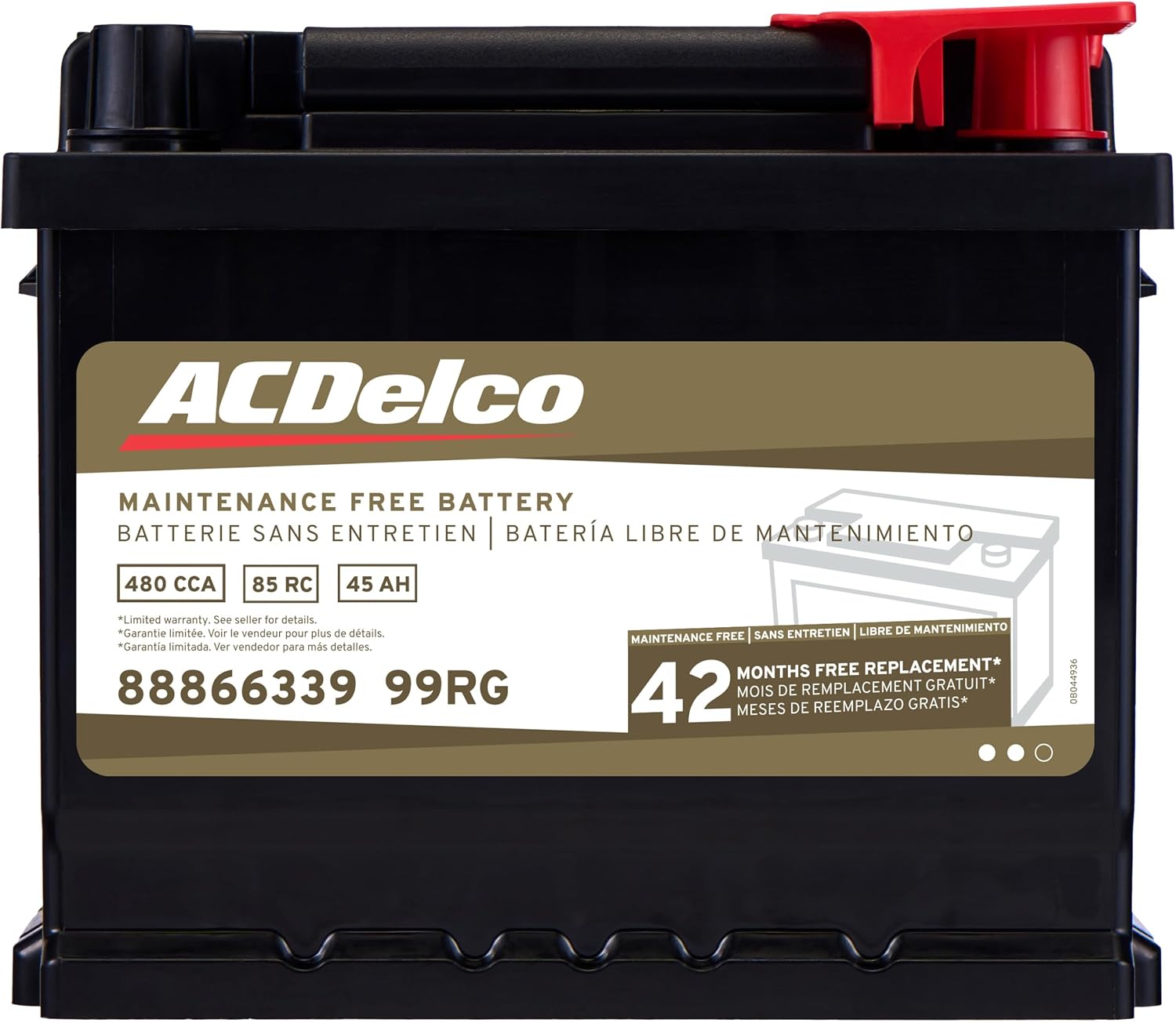 ACDelco Gold 99RG (88866339) Battery Assembly