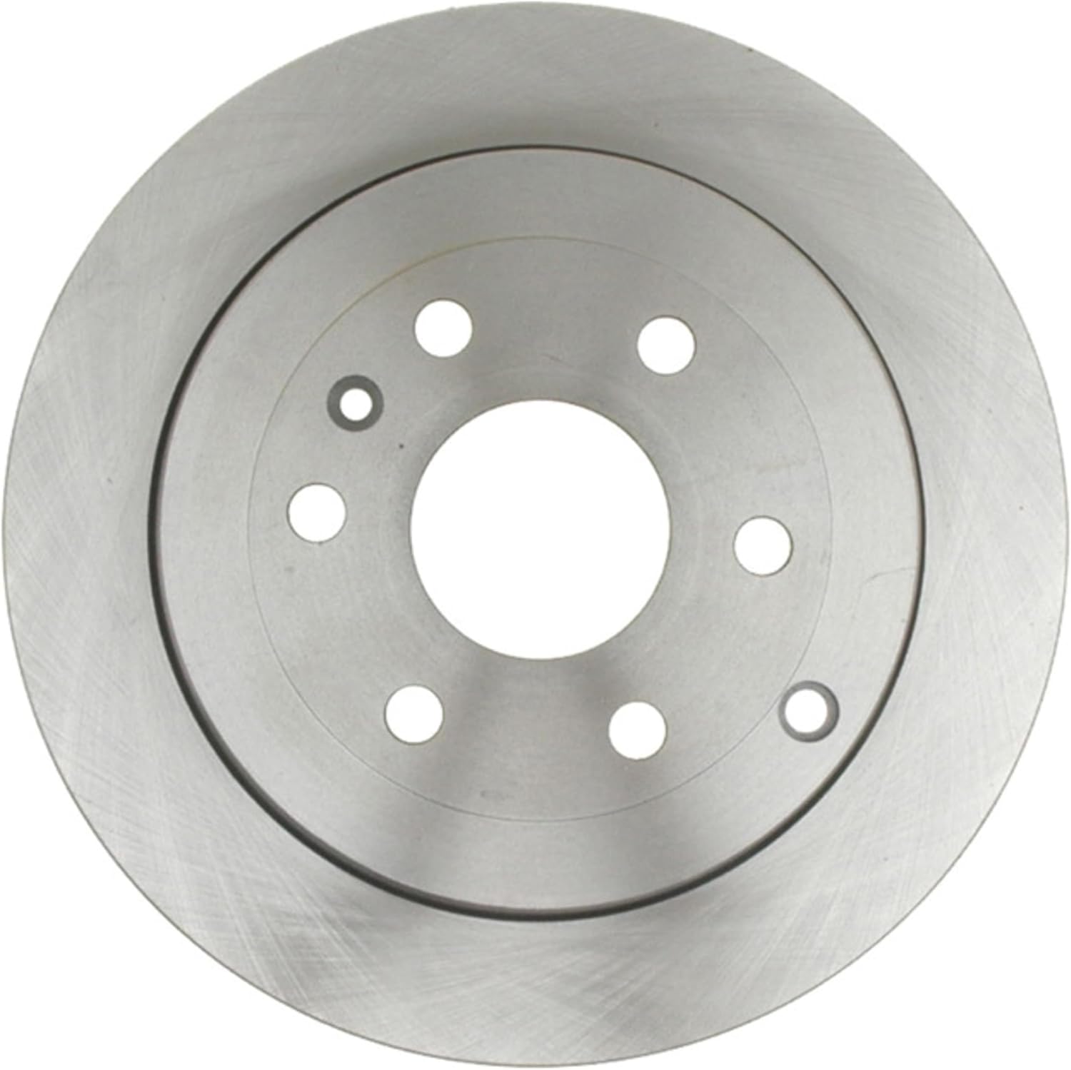 ACDelco Silver Rear Brake Rotor 18A2543A | GM 19255508 Brake Rotors for Select Buick Enclave, Chevrolet Traverse, Chevy, Saturn, GMC Acadia and more