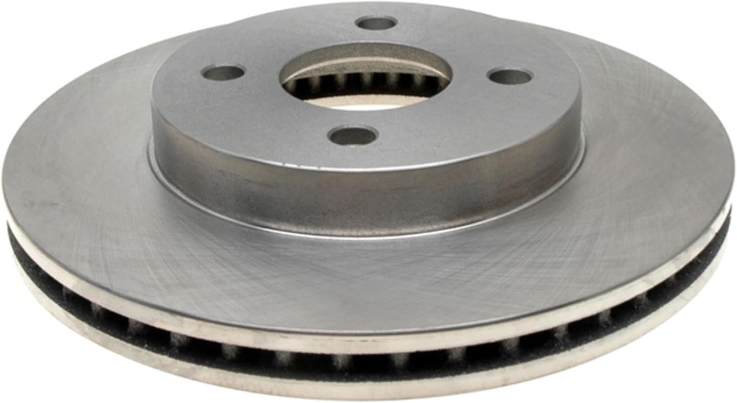 ACDelco Silver 18A1585A (19241828) Non-Coated Front Disc Brake Rotor