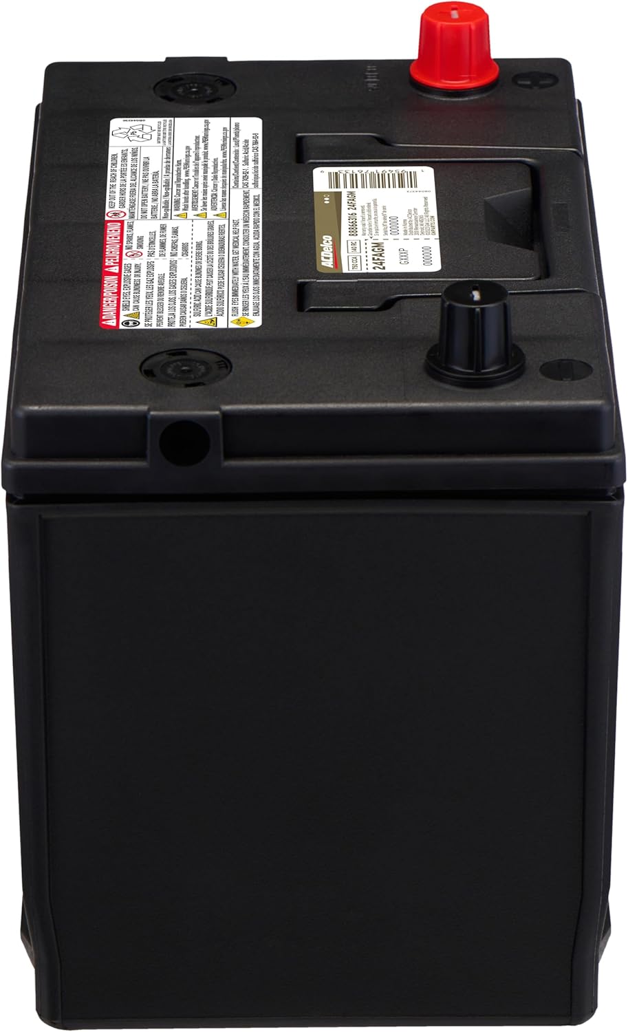 ACDelco Gold 24FAGM (88866316) 36 Month Warranty AGM BCI Group 24F Battery
