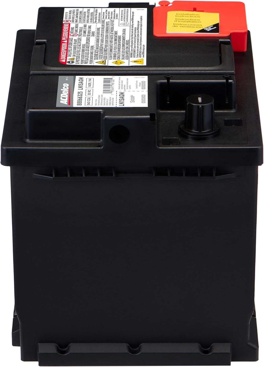 ACDelco Silver LN1SAGM (88866325) 24 Month Warranty AGM BCI Group 140R Battery