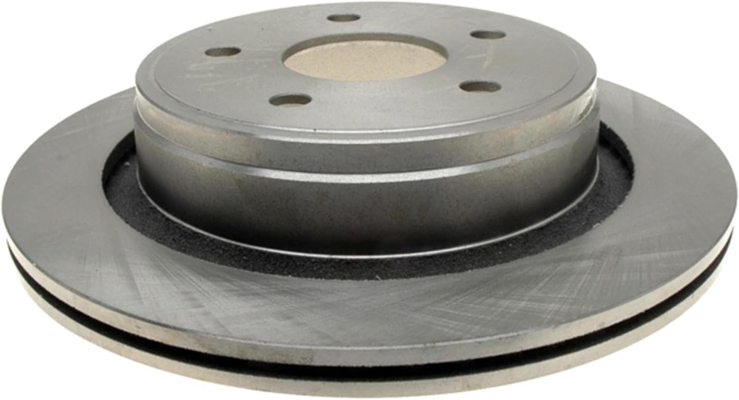ACDelco Silver Rear Brake Rotor 18A1428A | GM 19261757 Brake Rotors for Select Chrysler Aspen, Dodge Durango, Ram 1500, and more
