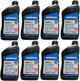 GM ACDelco 109326 0W-20 dexos1 Gen 3 Full Synthetic Motor Oil 1 Quart (8 pack)