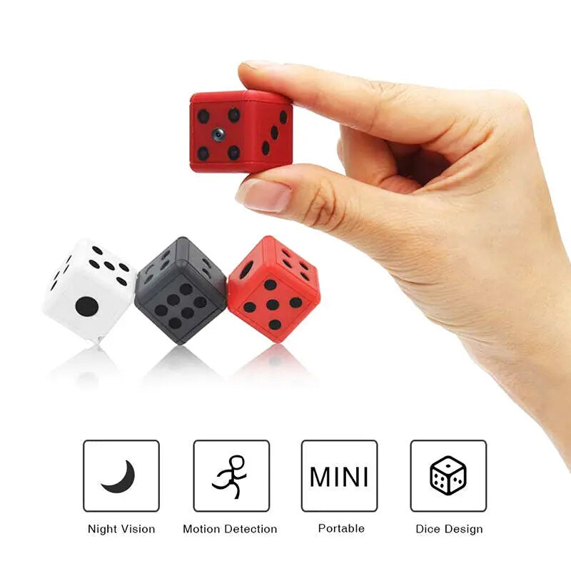 Mini Dice Camera Home Security Night Vision HD 1080P Motion Detection Nanny Cam Gm Service Guy