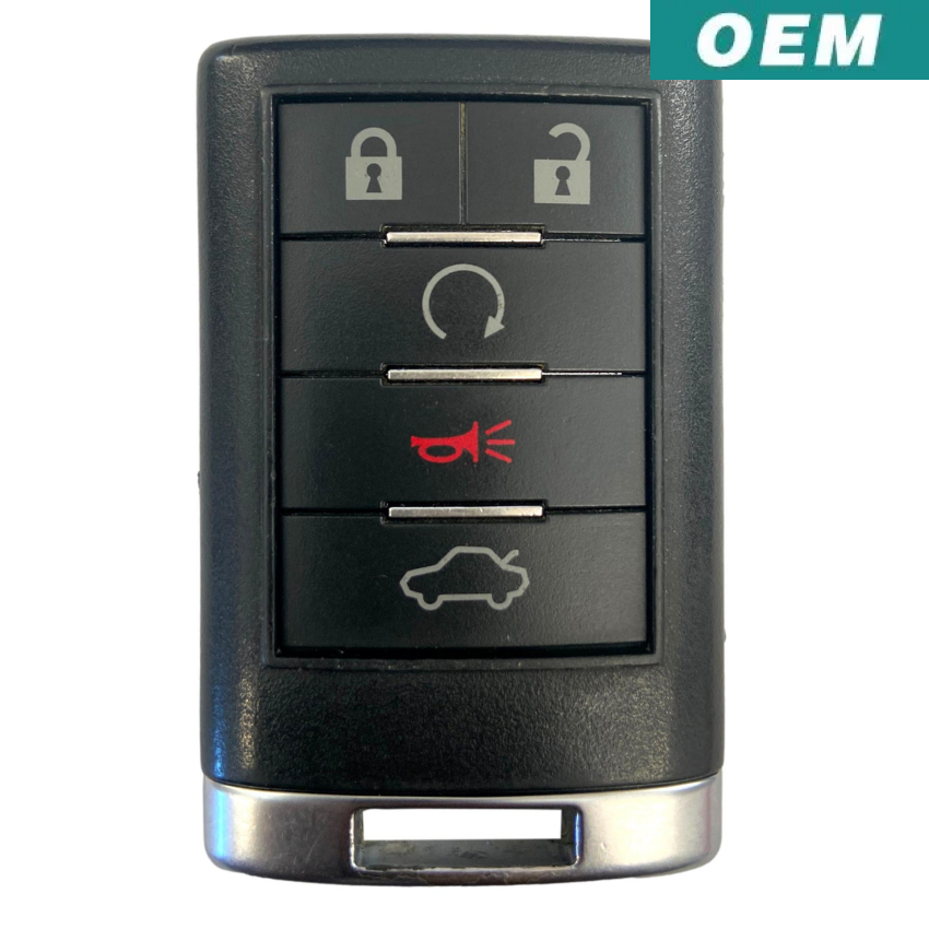 Best Key Supply Cadillac CTS DTS 2008-2014 OEM 5 Button Keyless Entry Remote 20998255