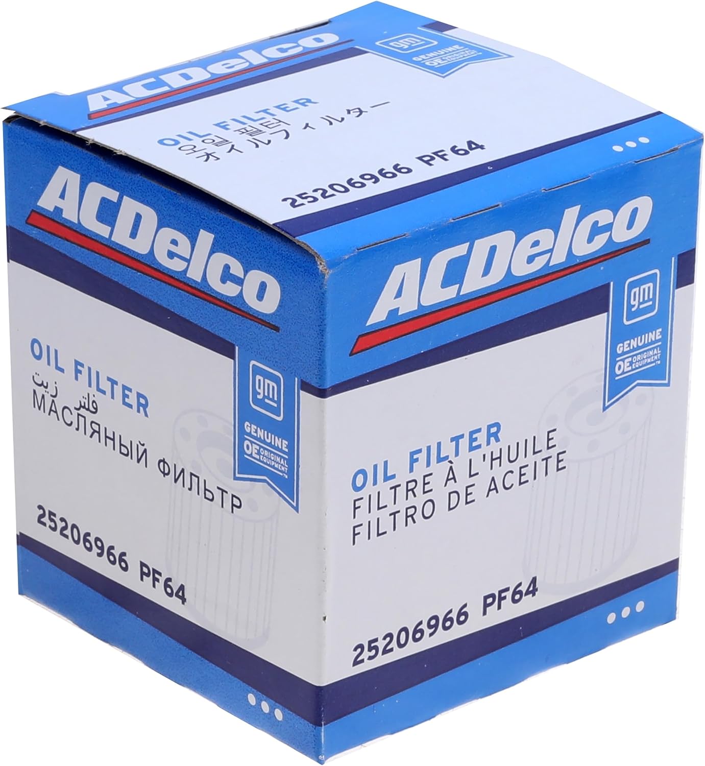ACDelco GM Original Equipment PF64 (25206966) Oil Filter