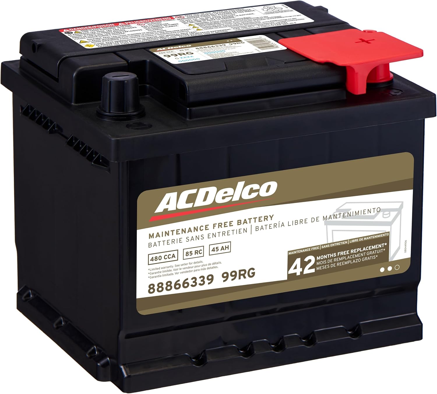 ACDelco Gold 99RG (88866339) Battery Assembly