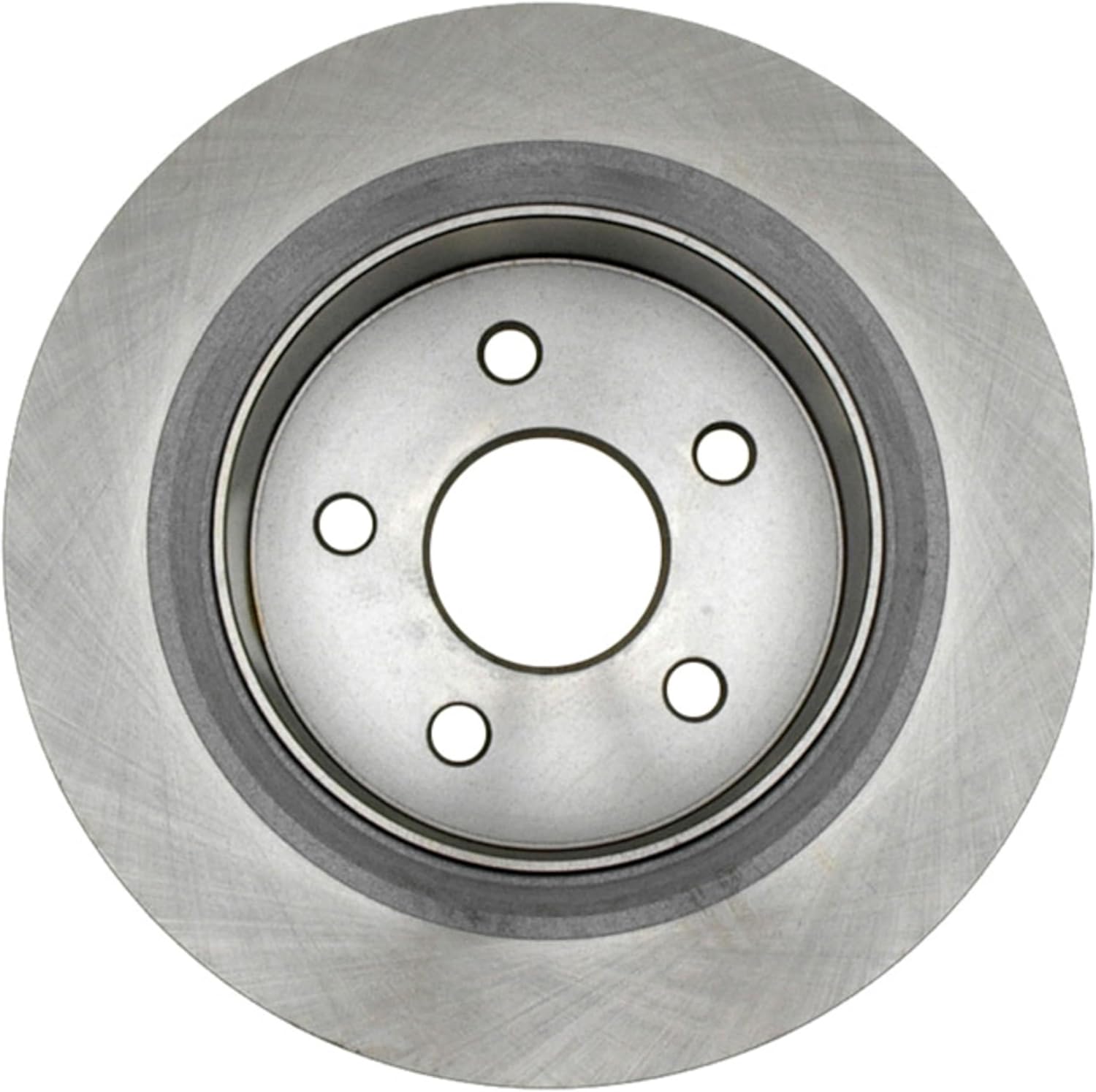 ACDelco Silver Rear Brake Rotor 18A1428A | GM 19261757 Brake Rotors for Select Chrysler Aspen, Dodge Durango, Ram 1500, and more