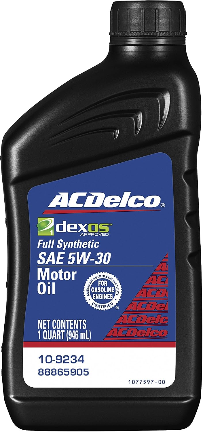 ACDelco Professional 10-9234 (88865905) dexos1™ 5W-30 Full Synthetic Motor Oil - 1 qt