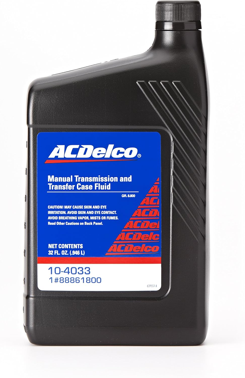 ACDelco GM Original Equipment 10-4033 75W-90 Manual Transmission and Transfer Case Fluid, 32 Ounce, 1 qt