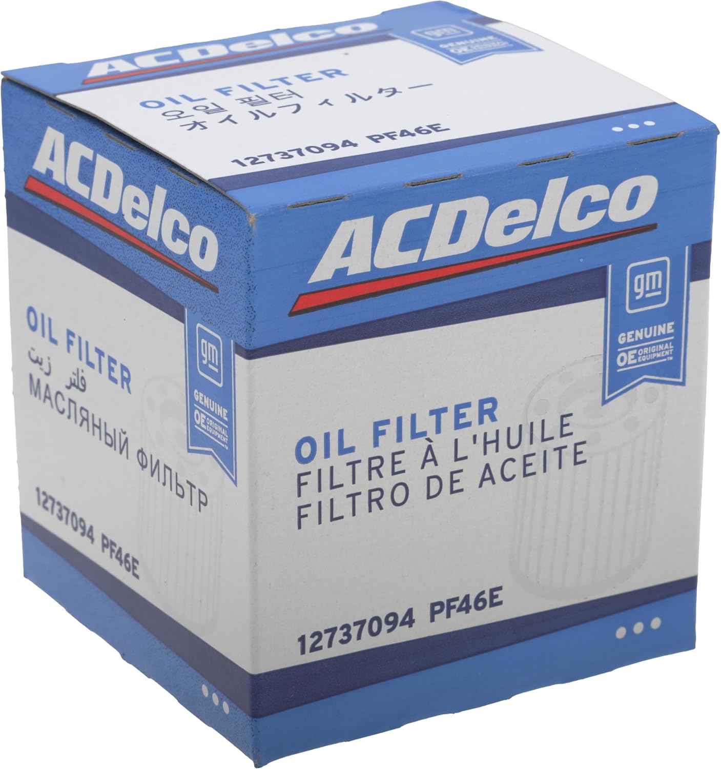 ACDelco GM Original Equipment PF46E (12737094) Oil Filter