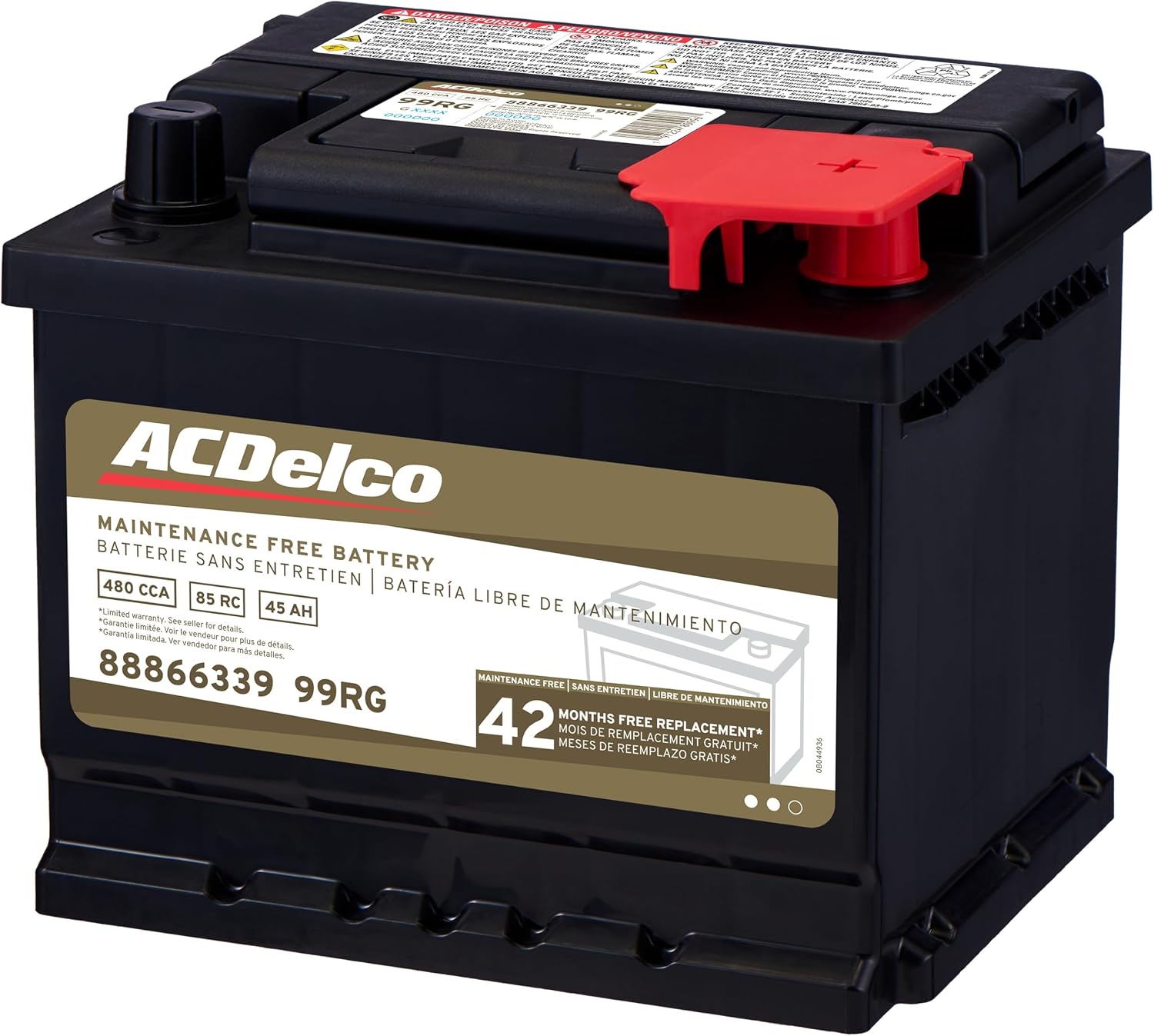 ACDelco Gold 99RG (88866339) Battery Assembly