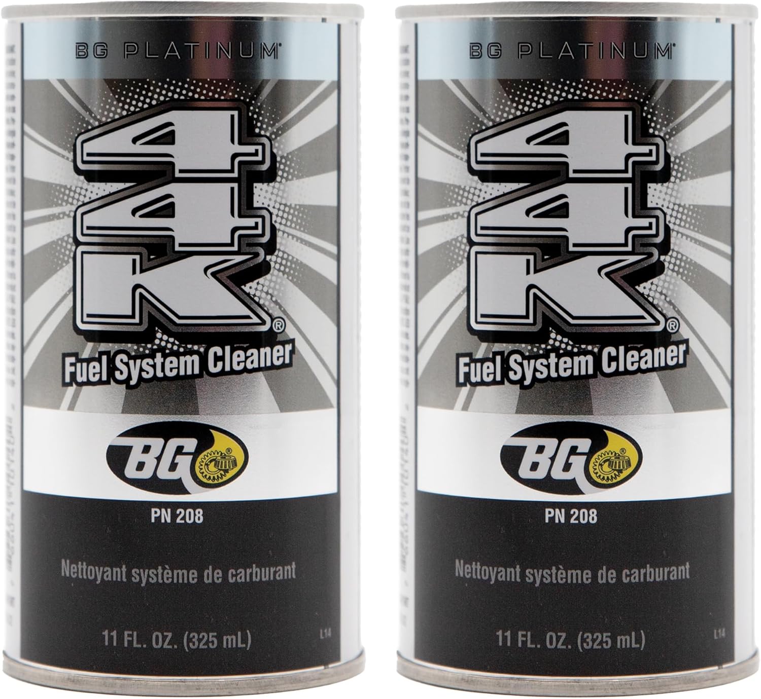 2 cans of BG Platinum 44K With Motor God Key Chain
