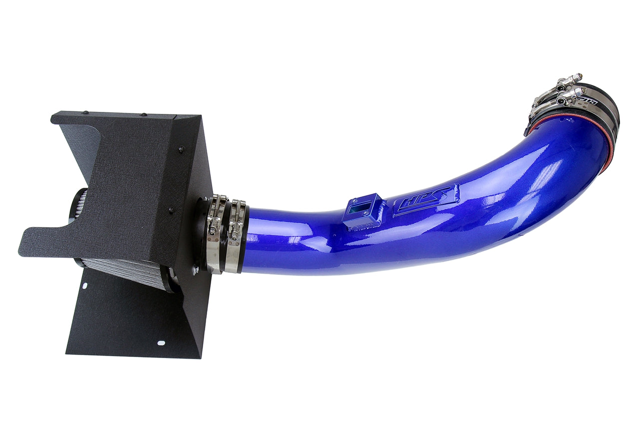 HPS Performance HPS Cold Air Intake Kit with Heat Shield GMC 2017-2019 sierra 3500 HD 6.6L V8 Duramax Diesel Turbo L5P FR SPORT