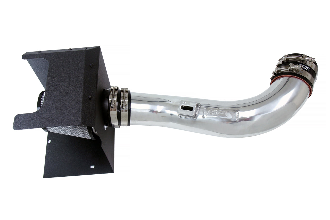 HPS Performance HPS Cold Air Intake Kit with Heat Shield GMC 2017-2019 sierra 3500 HD 6.6L V8 Duramax Diesel Turbo L5P FR SPORT
