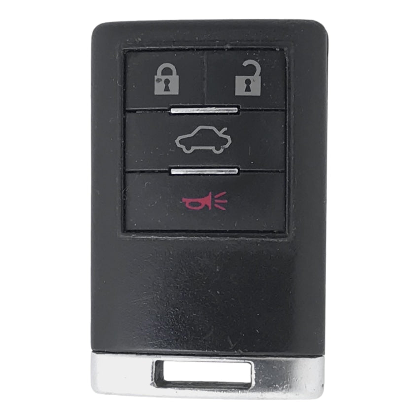 Best Key Supply Cadillac CTS DTS 4 Button Remote Replacement Shell For 5923877 | 20814372 | 20864934