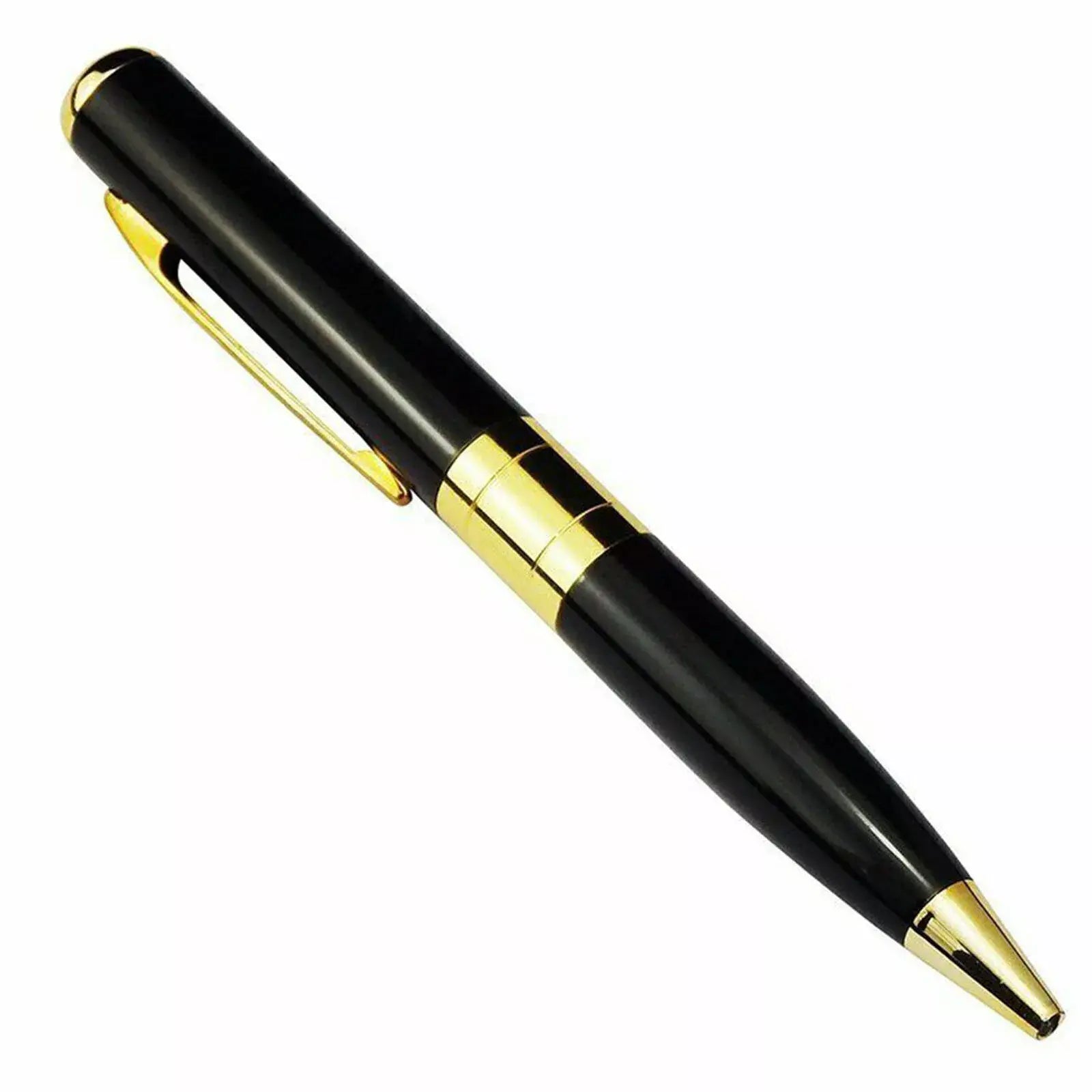 Mini hidden pen camera by Gm Service Guy with 1080P HD video and audio recording, designed for discreet security use.