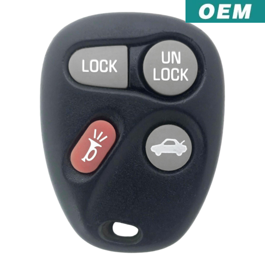 Best Key Supply Chevrolet GMC 2001-2005 OEM 4 Button Keyless Entry Remote 25695954 / 10443537 / 25695955 / 15043458