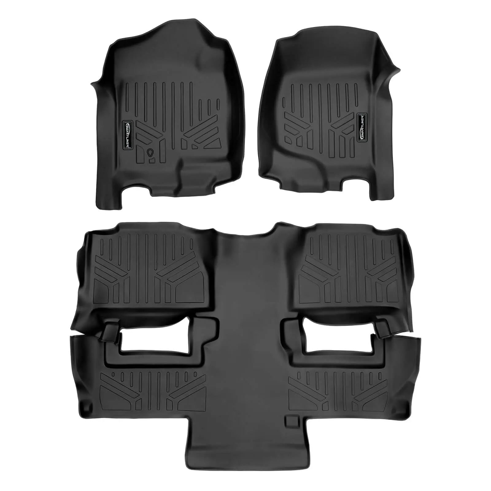 SMARTLINER Custom Fit Floor Liners For 2011-2014 Tahoe / Yukon Smartliner USA