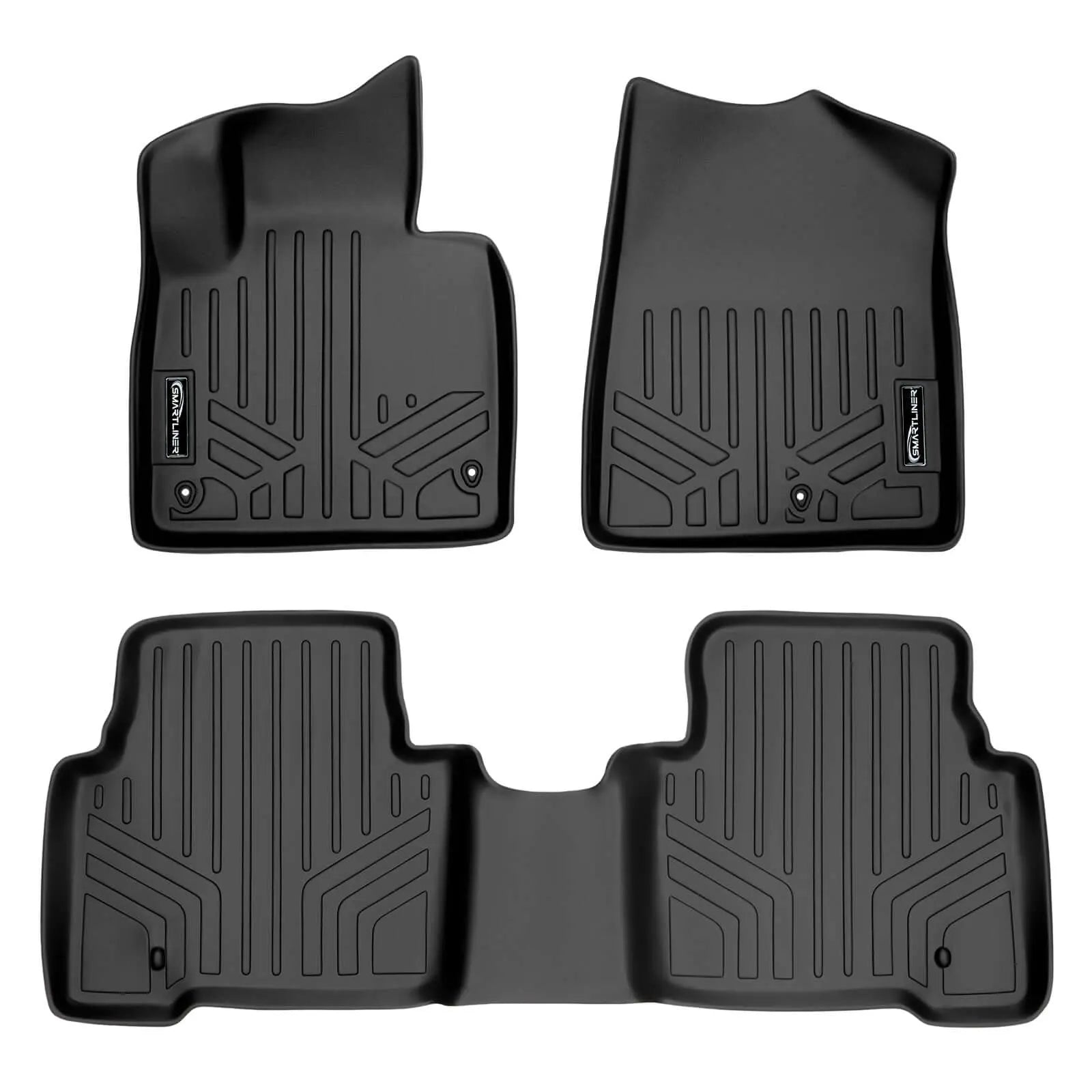SMARTLINER Custom Fit Floor Liners For 2013-18 Santa Fe with 3rd Row Seat / 2019 Santa Fe XL Smartliner USA