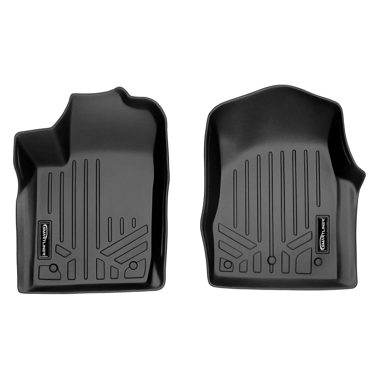 Smart Trim™ Custom Fit Floor Liners For 2013-16 Durango with 1st Row Dual Floor Hooks & 2nd Row Bench Seat Smartliner USA