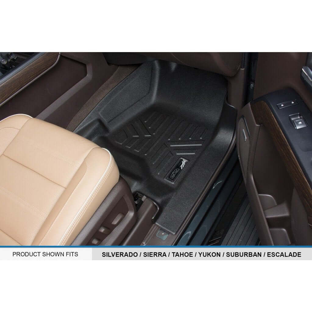 Smartliner USA SmartCoverage™ Floor Liners For Crew Cab 2014-2018 Silverado/Sierra 1500 - 2015-2021, additional view 9