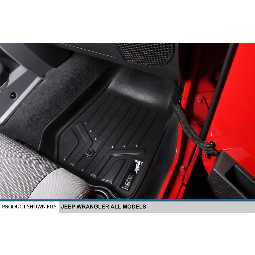 SMARTLINER Custom Fit Floor Liners For 2007-2013 Jeep Wrangler Smartliner USA