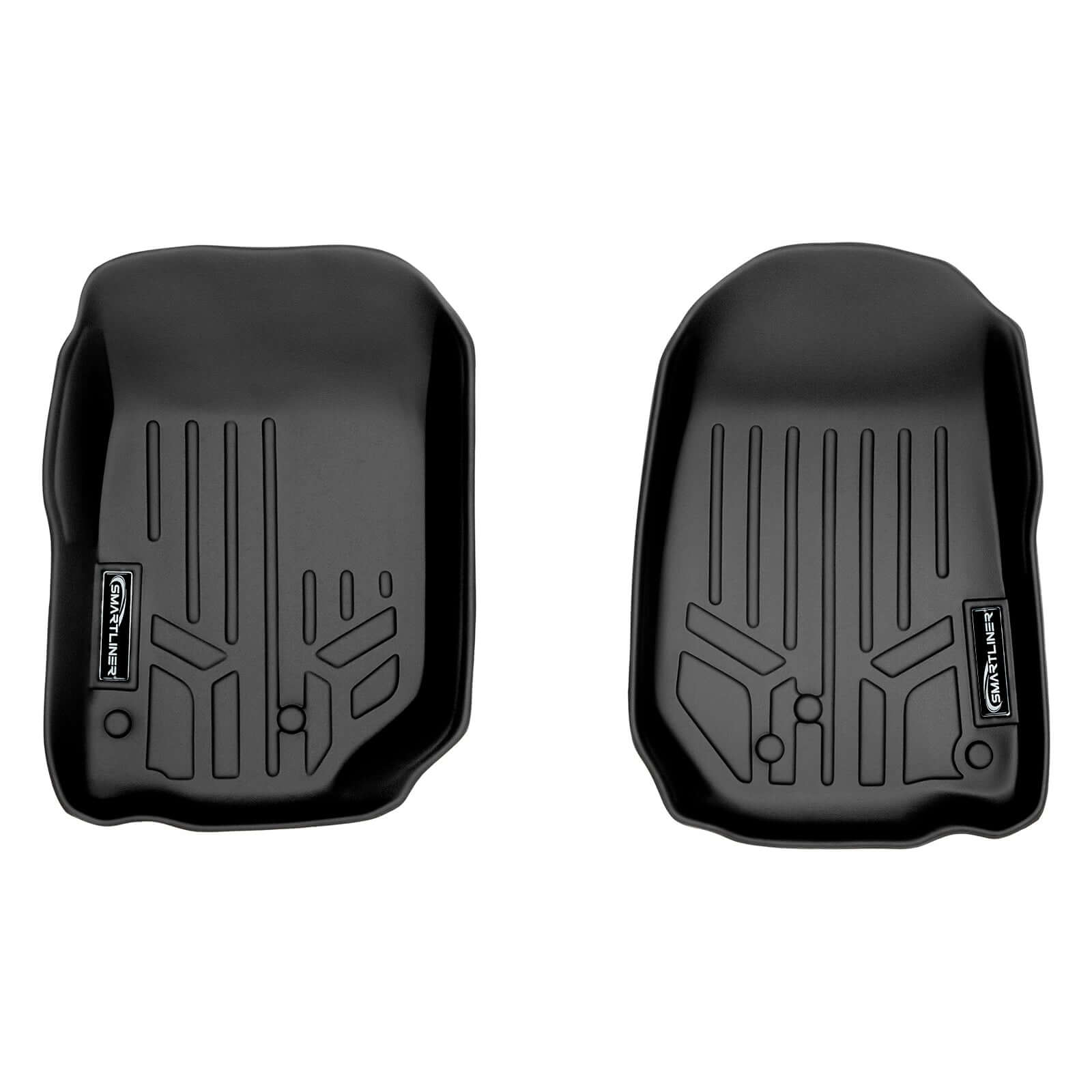SMARTLINER Custom Fit Floor Liners For 2007-2013 Jeep Wrangler Smartliner USA