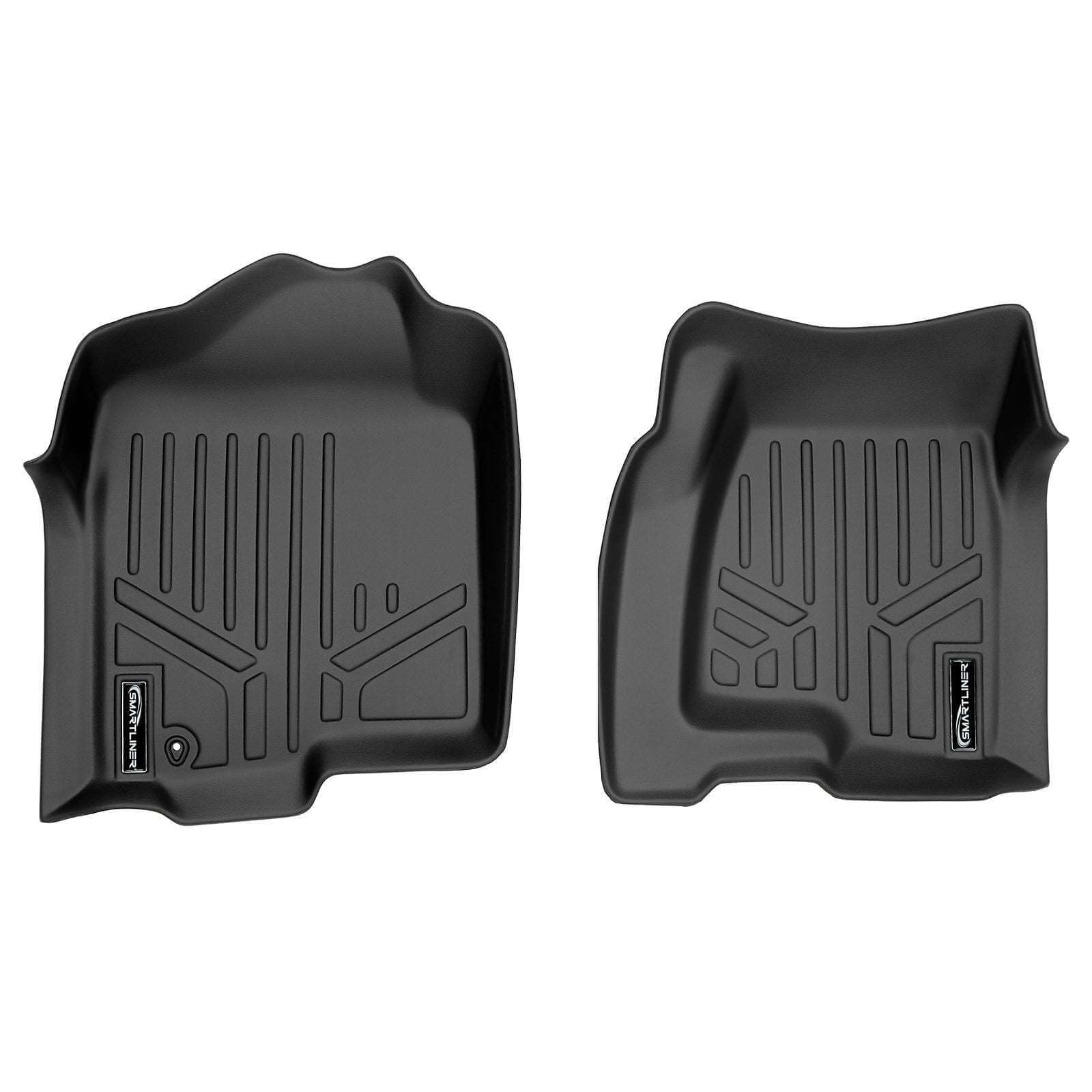 SMARTLINER Custom Fit Floor Liners For 1999-2007 Silverado/Sierra 1500/2500/3500 Crew Cab / 2000-2006 Escalade/Suburban/Yukon XL Smartliner USA
