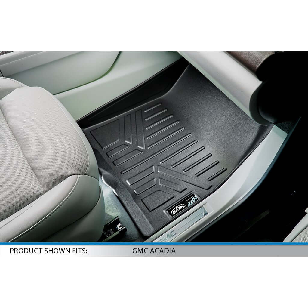 SMARTLINER Custom Fit Floor Liners For 2017-2023 GMC Acadia with 2nd Row Bucket Seats Smartliner USA