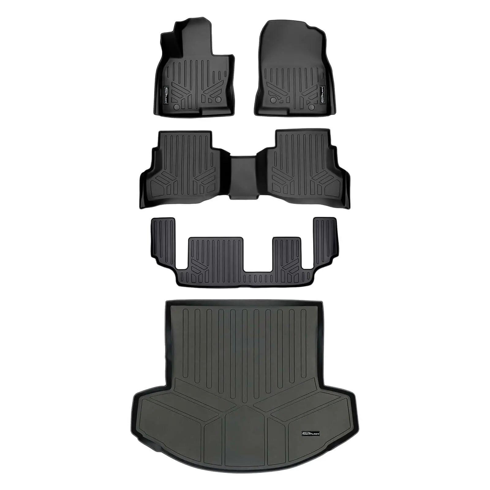 SMARTLINER Custom Fit Floor Liners For 2016-2023 Mazda CX-9 Smartliner USA