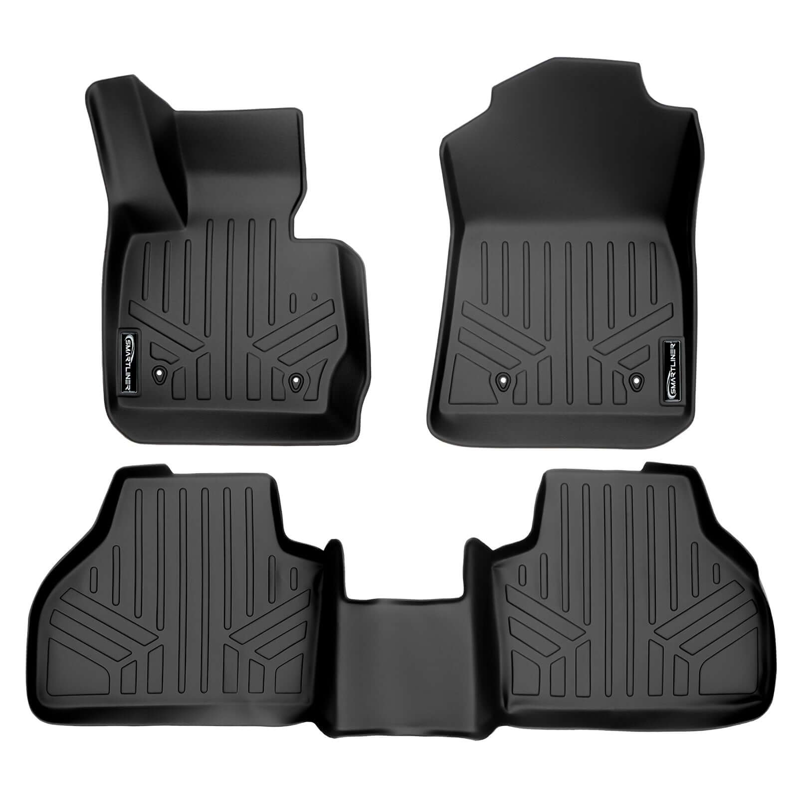 SMARTLINER Custom Fit Floor Liners For 2011-2017 BMW X3 / 2015-2018 X4 Smartliner USA