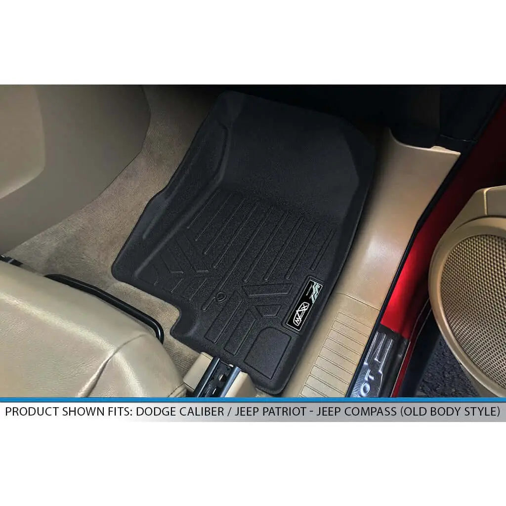 SMARTLINER Custom Fit Floor Liners For 2007-2017 Jeep Patriot / Compass Old Body Style Smartliner USA