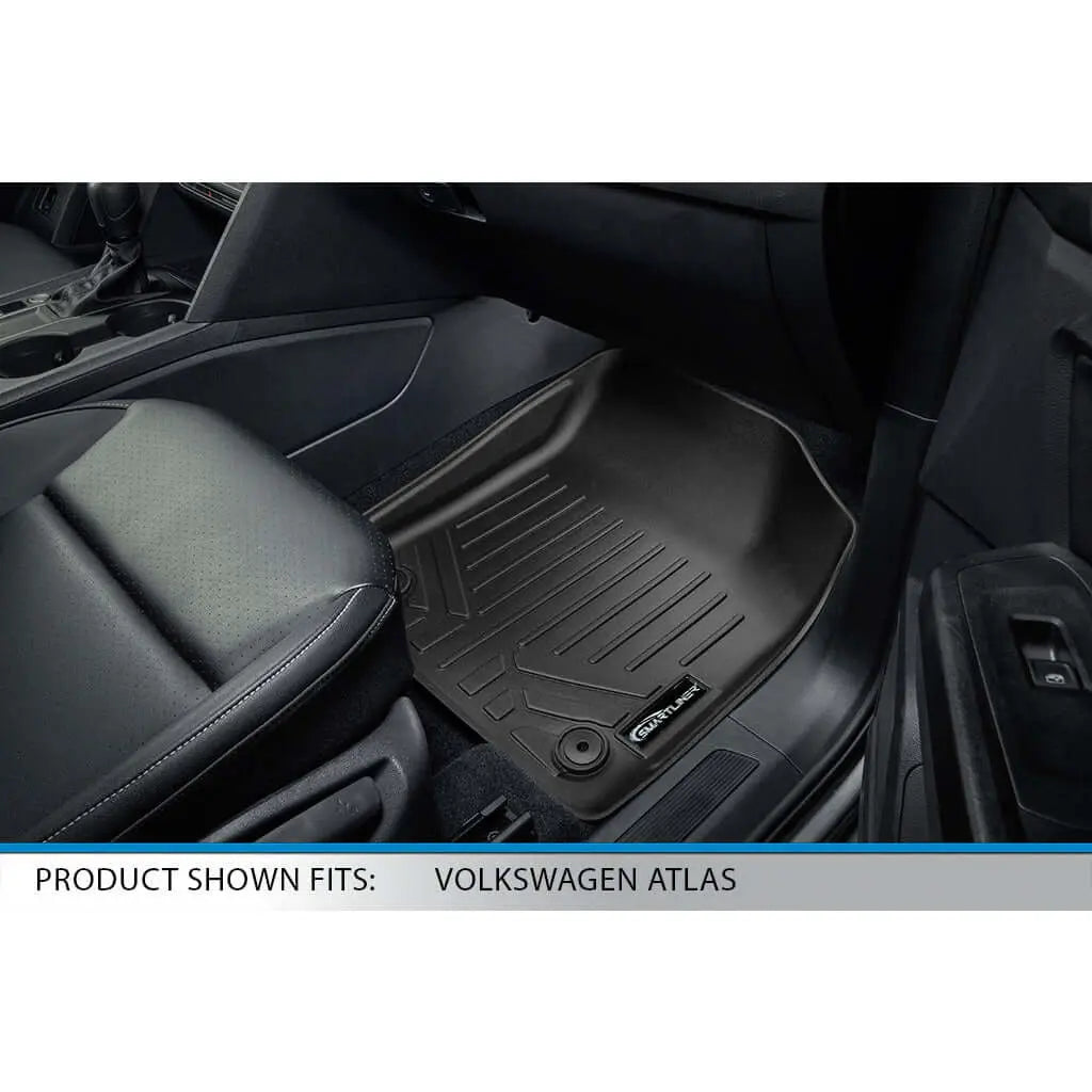 SMARTLINER Custom Fit Floor Liners For 2018-2026 Atlas (with 2nd Row Bench Seat) Smartliner USA