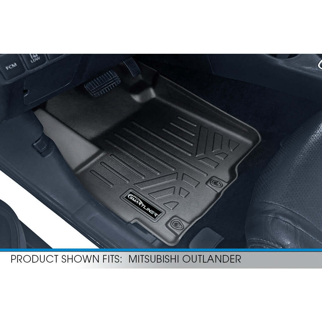SMARTLINER Custom Fit Floor Liners For 2011-2026 Mitsubishi Outlander Sport Smartliner USA