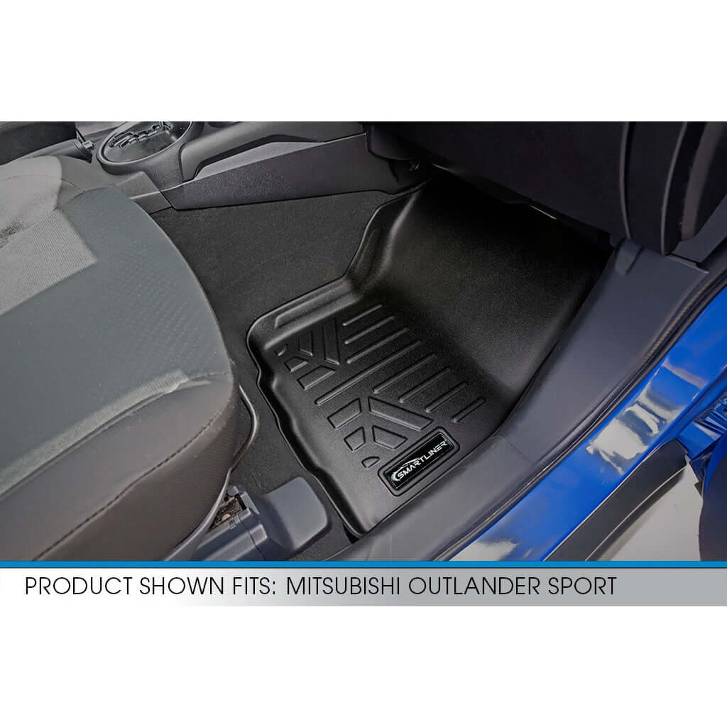SMARTLINER Custom Fit Floor Liners For 2011-2026 Mitsubishi Outlander Sport Smartliner USA