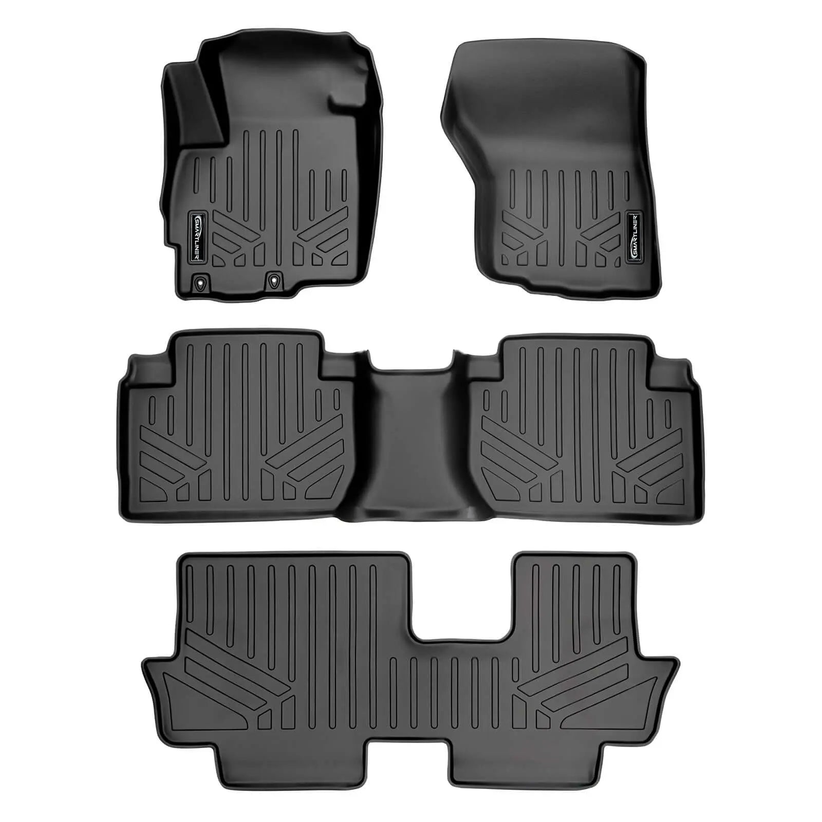 SMARTLINER Custom Fit Floor Liners For 2014-2020 Outlander (No Outlander Sport) Smartliner USA