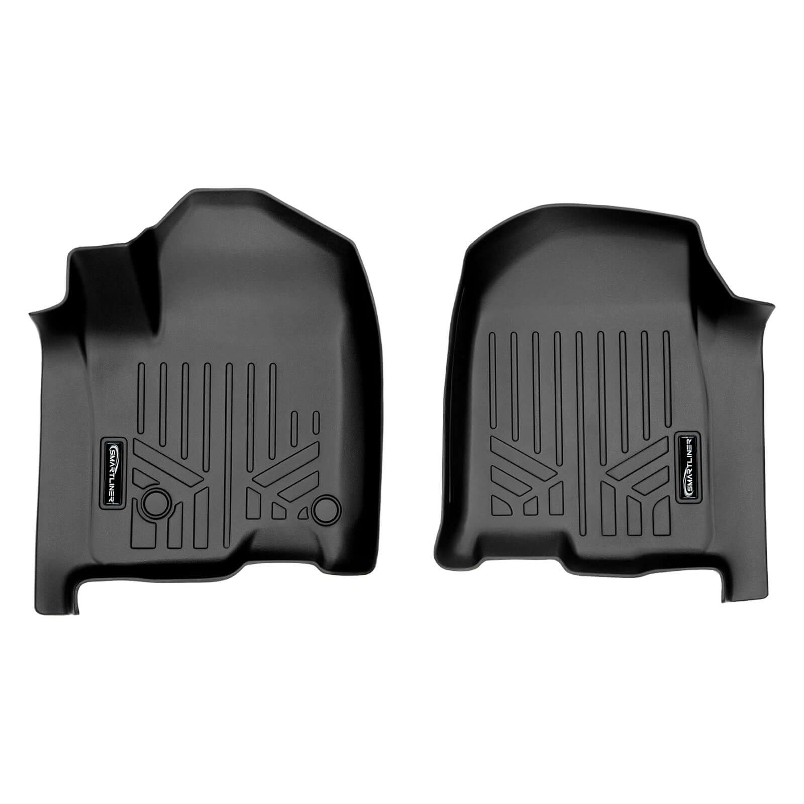 Smartliner USA SmartCoverage™ Floor Liners For 2019-2026 1500 Silverado/Sierra Crew Cab 2019-2024 Crew Cab, fitment detail