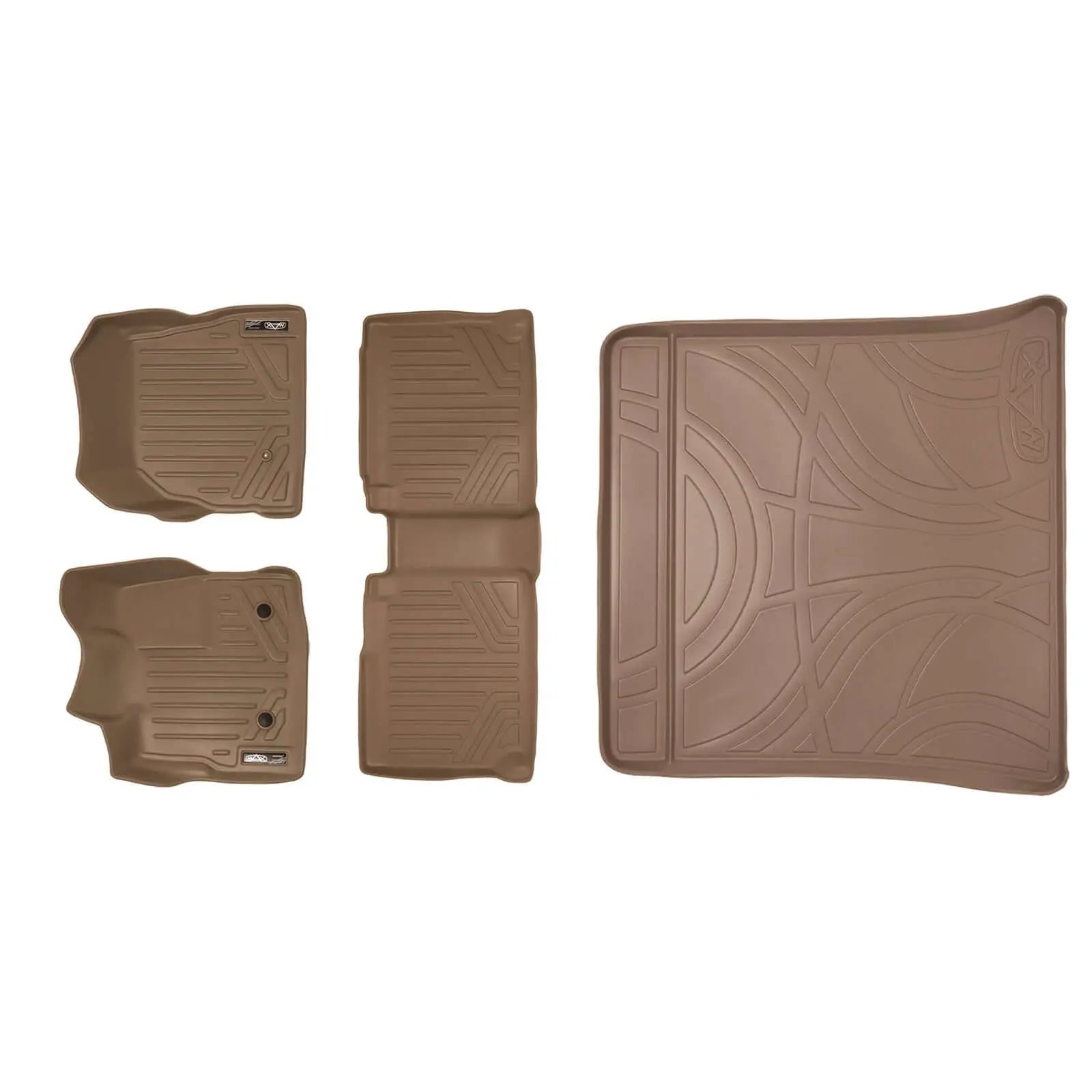 Smart Trim™ Custom Fit Floor Liners For 2011-2017 Chevy Equinox / GMC Terrain (with Dual Front Floor Posts) Smartliner USA