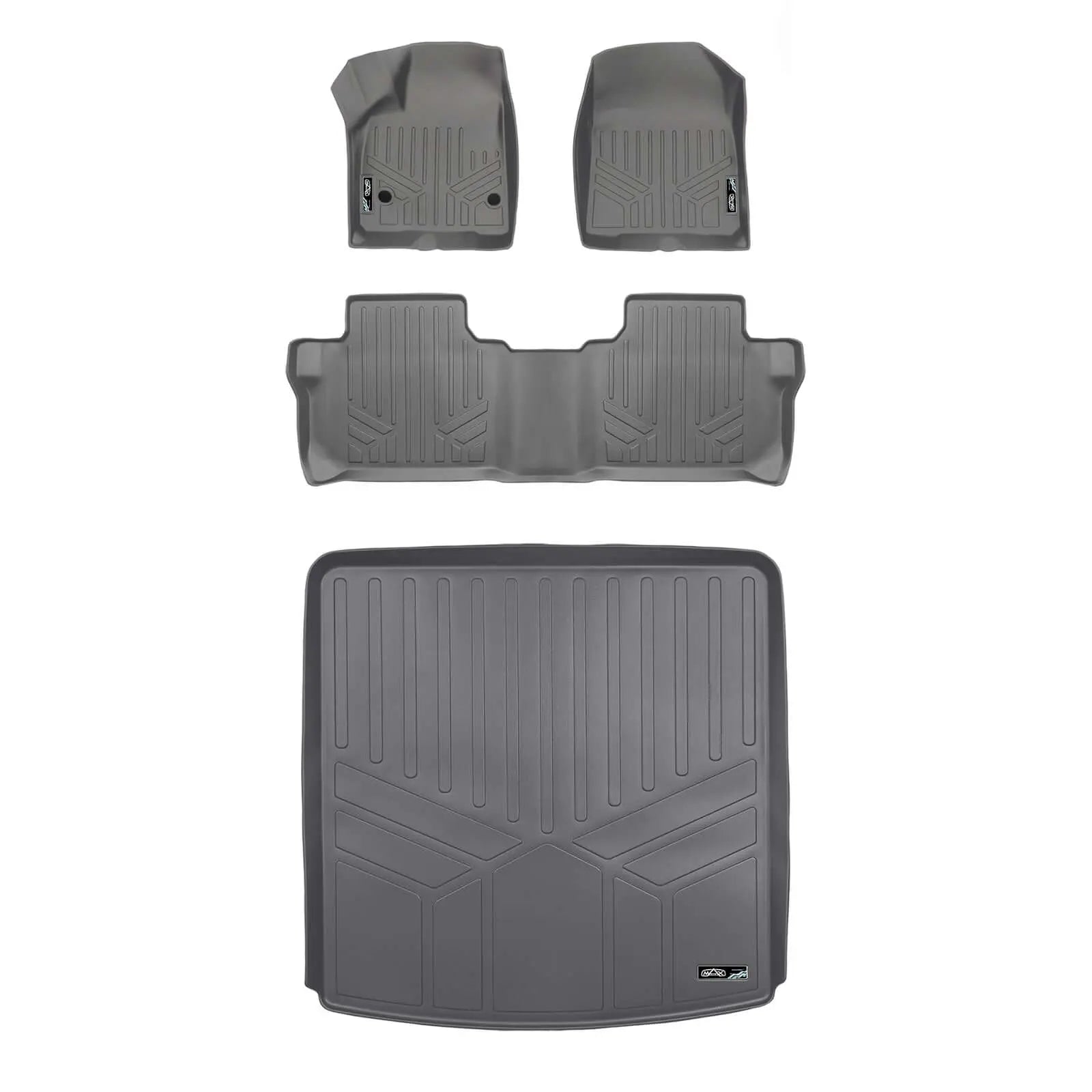 SMARTLINER Custom Fit Floor Liners For 2017-2023 GMC Acadia (7 Passenger) Smartliner USA
