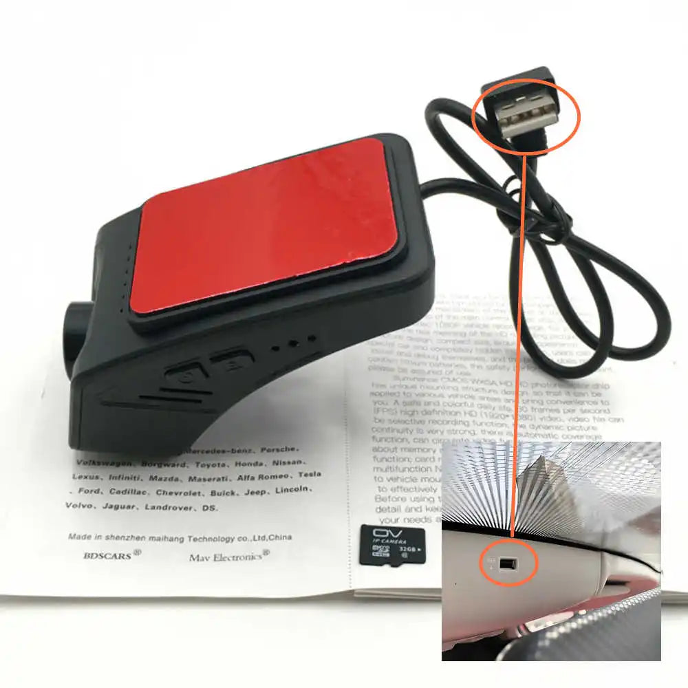 Dual Lens 4K Car Recorder Camera Black Box Dashcam with 1-Year Warranty Gm Service Guy