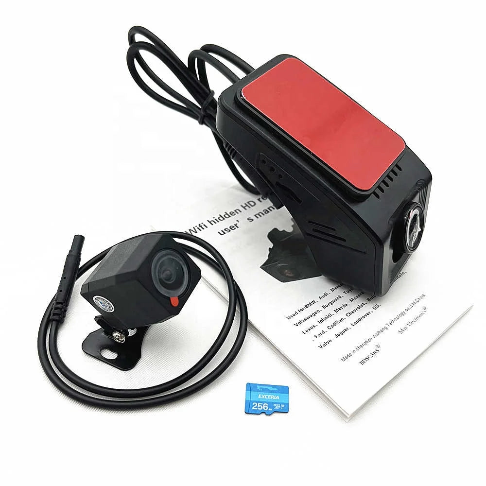 Dual Lens 4K Car Recorder Camera Black Box Dashcam with 1-Year Warranty Gm Service Guy