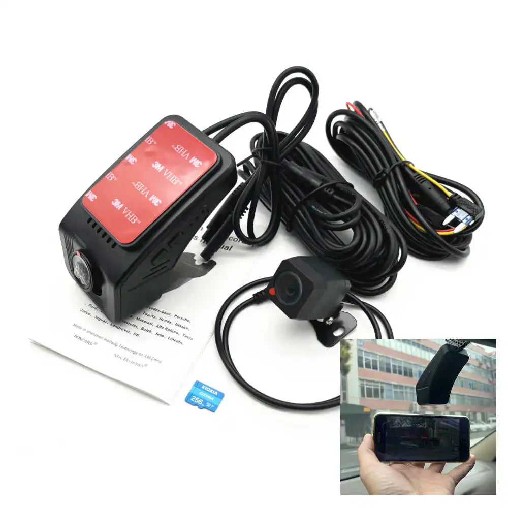 Dual Lens 4K Car Recorder Camera Black Box Dashcam with 1-Year Warranty Gm Service Guy
